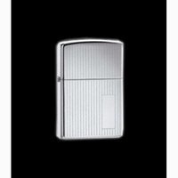 Zippo 350 High Polish Chrome Pin Stripe Lighter