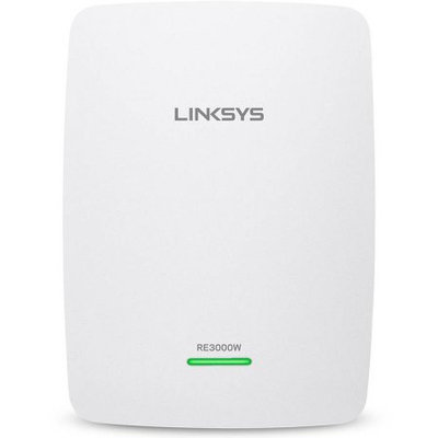 Linksys RE3000W-RM N300 WiFi Wireless Single Band Range Extender Booster Repeater 2.4 GHz Certified Refurbished