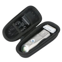 Khanka Hard Case Carrying Travel Bag for Braun Series 7 790cc-4 7898cc 799cc 720s-4 Men's Electric Foil Shaver Rechargeable Cordless Razor