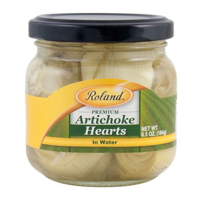 Roland Premium Artichoke Hearts in Water, 6.5 Oz (Pack of 12)