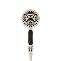 Oxygenics 4.5-in 2.0-GPM (7.6-LPM) Brushed Nickel 9-Spray WaterSense Showerhead 52476