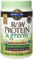 Garden Of Life Raw Protein & Greens Chocolate-21 oz Powder