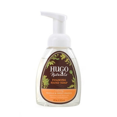Foaming Hand Soap, Vanilla & Sweet Orange, 8.5 fl oz (251 ml) by Hugo Naturals
