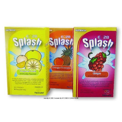 E028 Splash, Pedi E028 Orng-Pnapl 237 ml, (1 EACH, 1 EACH)