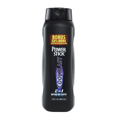 Power Stick 2-1 Cool Blast Body Wash 32 oz.