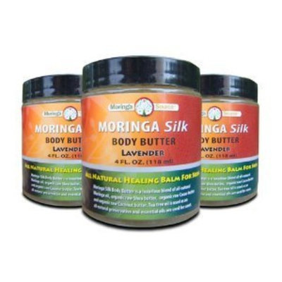 Moringa Silk Body Butter (Lavender, 2 Oz)