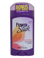 Power Stick Lady's Powder Fresh Purple Antiperspirant Deodorant Stick 2 oz.