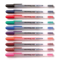 Sakura Gelly Roll Medium Point Pen Open Stock .4mm Line/.8mm Ball-Brown