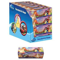 Disney Tinkerbell Personalizable Sandwich Bags - Disney Fairies Tinkerbell Resealable Sandwich Bags (20 Bags)