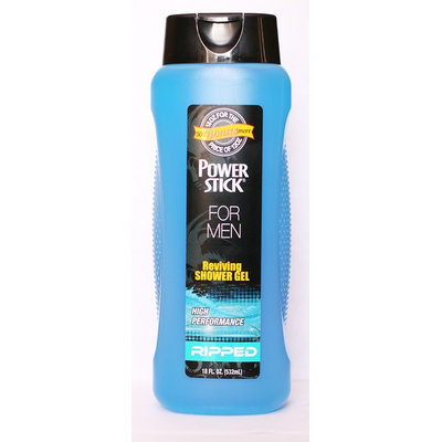 Power Stick Blue Ripped Shower Gel 18 oz.