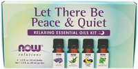 NOW Foods Solutions Let There Be Peace & Quiet Relaxing Essential Oils Kit 1 Kit