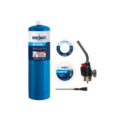 Worthington Pro Grade Self-Igniting Torch with Plumbing Kit