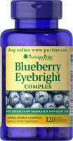 Puritan's Pride Blueberry Eyebright Complex-120 Caplets