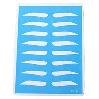 Yimart Permanent Cosmetic Makeup Eyebrow Tattoo Practice Skin Supply for Microblading