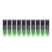 10PCS 5800mAh Powerful Efficient 3.7v Li-ion Rechargeable 18650 Battery