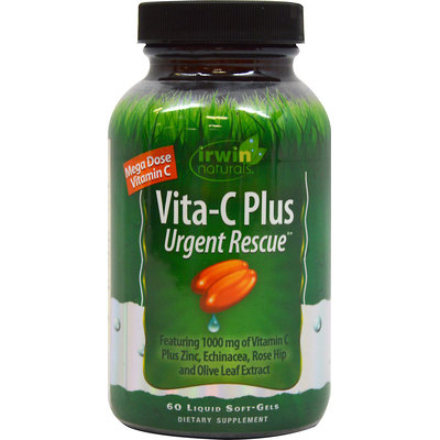 Irwin Naturals Vita C Plus Urgent Rescue 60ct