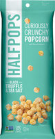 Halfpops Black Truffle & Sea Salt Halfpops - 12 Bags-12 Each