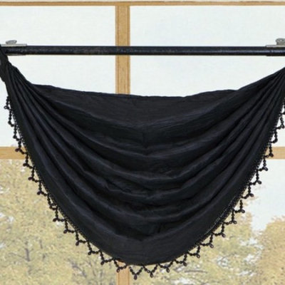 Sherry Crushed Satin Grommet Window 36x35