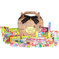 Candy Crate Newsprint 1990s Retro Candy Gift Box
