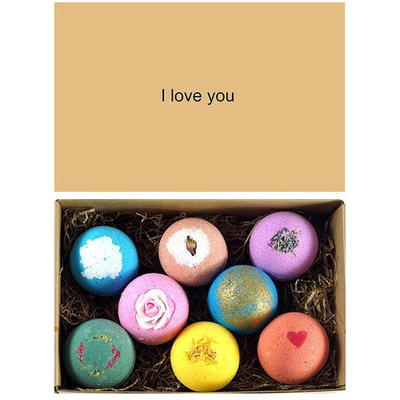 LifeAround2Angels 8 USA Made Bath Bombs Gift Set - 4.5oz Each - A Unique Luxury Gift for Her - Bath Bombs Kit - Ultra Lush Spa Fizzies - Best Gift Ideas - Valentine's Day Gift Set -