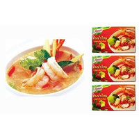 Thai Knorr Tom Yum Seasoning Cubes 24g. (Pack of 3)