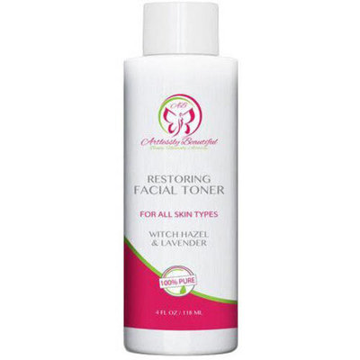 Artlessly Beautiful Organic Witch Hazel & Lavender Restoring Facial Toner, 4 fl oz