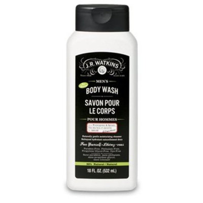 J.R. Watkins Men's Wash, Wintergreen and Spruce, 18 ounces