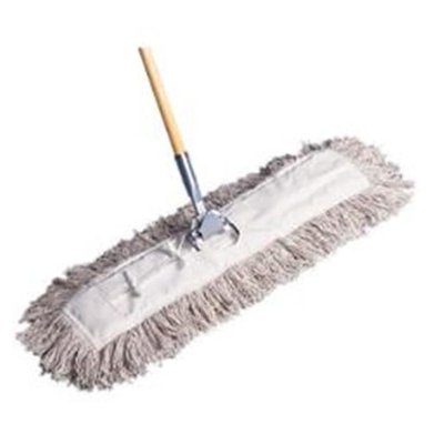 Generations Consumer E245SP 24 x 5 in. Dust Mop with Pocket Design, White - 12 Covers Per Case
