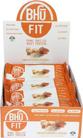 Bhu Fit Primal Grass Fed Whey Protein Bar Salted Caramel Pecan-12 Bars