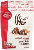 Theo Clusters Organic Salted Almond Chocolate Clusters-2.8 oz Bag