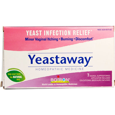 Yeastaway by Boiron (7 Suppositories)
