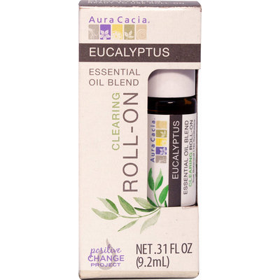 Aura Cacia Eucalyptus Clarifying Roll On-0.31 fl oz Oil