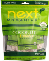 Next Organics Dried Coconut Multi-Pack-7.2 oz Each
