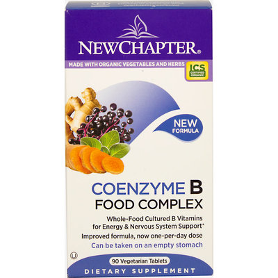 Coenzyme B Food Complex by New Chapter (60 Tablets)