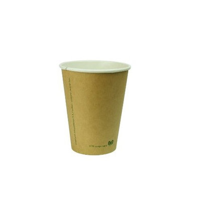 Vegware 12-Ounce Kraft Cup, 50-count Package