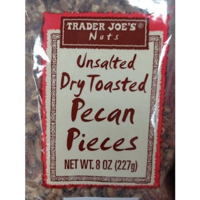 Trader Joe's Unsalted Dry Toasted Pecan Pieces 8oz