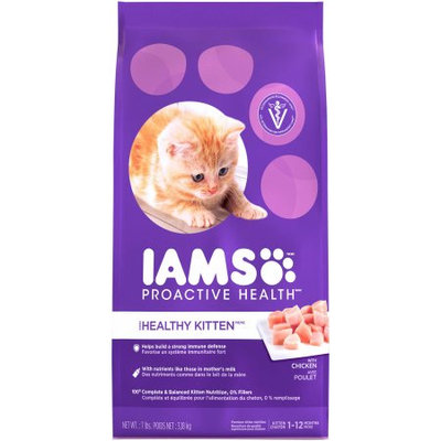 Mars Petcare IAMS PROACTIVE HEALTH Kitten Dry Cat Food, 7 Pounds
