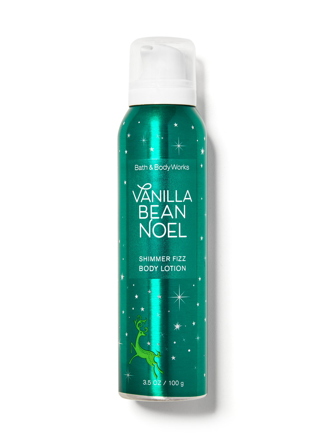 Bath Body Works Vanilla Bean Noel Shimmer Fizz Body Lotion