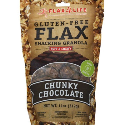 Flax4Life Gluten-Free Flax Snacking Granola Chunky Chocolate 11 oz