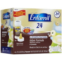 Enfamil 24 Infant Formula with Iron, Ready-to-use 2 oz Bottle - Case of 48