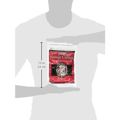 DeWied Natural Hog Casings 8 oz - Home Pack Size - 3 Bags