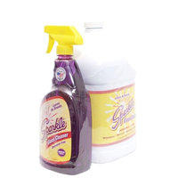 A J Funk & Co 20515 Sparkle Commercial Glass Cleaner, Original Purple Formula, 33.8-Ounce Spray Bottle and 1-Gallon Refill Bottle Combo Pack (2)