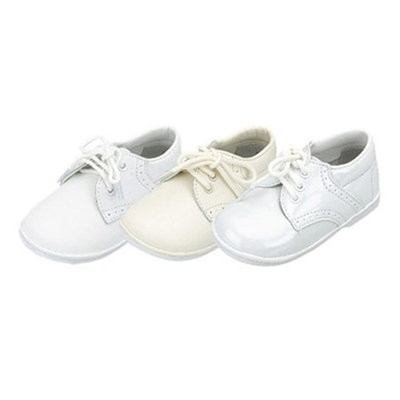 Baby Toddler Boys White Classic Saddle Style Dress Shoes Size 1-7