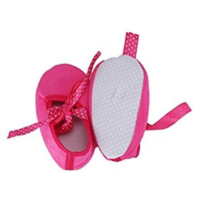 Koly Kids Baby Bowknot Solid Newborn Cloth Shoes