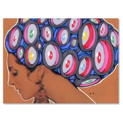 All Eyes On Her' by Ric Stultz Ready to Hang Canvas Wall Art