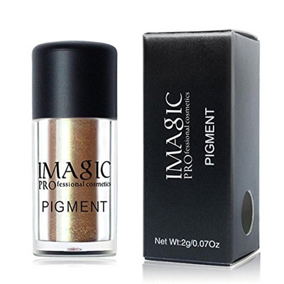 IMAGIC 9 Colors Matte EyeShadow Powder,YOYORI Charming Loose Sparkly Pearlescent Sparkly Professional Vegan Nudes Warm Natural Bronze cSmoky Eye...