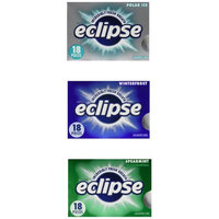 Eclipse Mint Gum Variety, 18 Pack