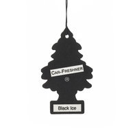 Car Freshener U1P-10155 Little Trees Air Freshener, Black Ice