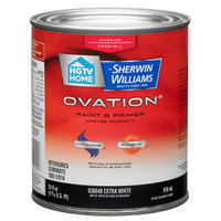 HGTV HOME by Sherwin-Williams Ovation Interior Eggshell Tintable White Latex-Base Paint and Primer in One (Actual Net Contents: 31-fl oz) OV0023001-14