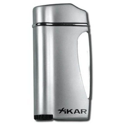Xikar 9651SL Single Jet Flame In Silver Executive Ii Lighter